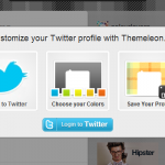 Personaliza tu perfil de twitter con Themeleon