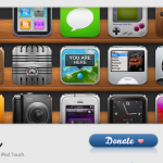 Zorsha: sensacional paquete de iconos gratuito para iPhone 4, iPod Touch y Android