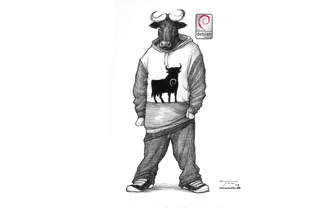 GNU_Debian_by_dicson