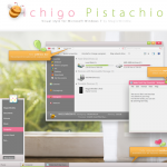 Ichigo Pistachio, el tema mas lindo que podrás encontrar para Windows 7
