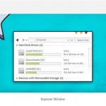 Systemkings VS: tema para Windows 7 blanco minimalista