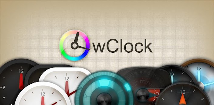 widget de reloj para android