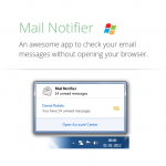 Recibe notificaciones de correo en la barra de tareas de Windows con Mail Notifier