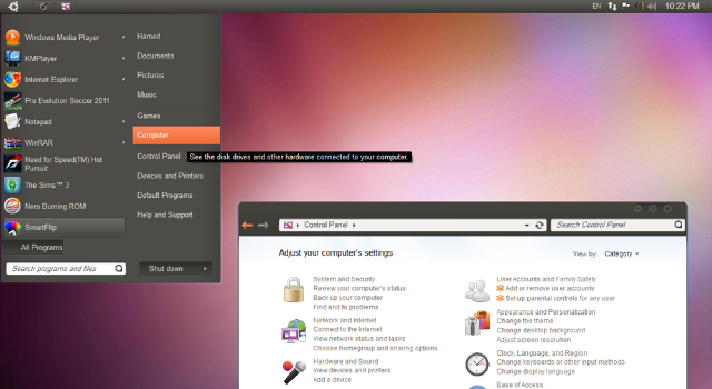 Ubuntu skin pack 3.0 for seven